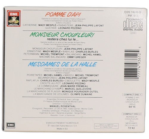 Offenbach - Vive Offenbach!: Pomme D'Api / Monsieur Choufleuri - Box Set 2 CDs