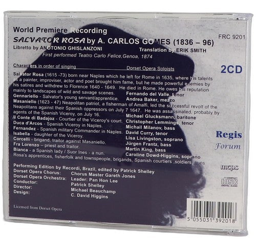 Gomes - Salvator Rosa - Box Set 2 CDs - Regis - 2000