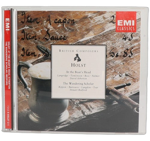 Holst - At The Boar's Head • The Wandering Scholar - CD - EMI Classics - 1995