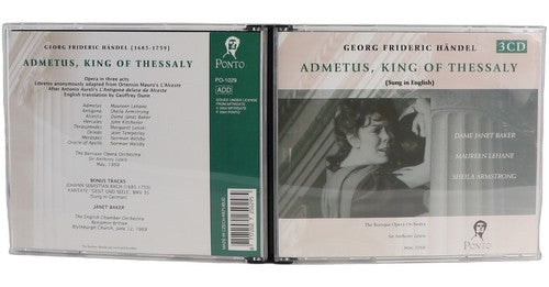 Georg Friedrich Händel - Admetus, King of Thessaly (3 CD Set)