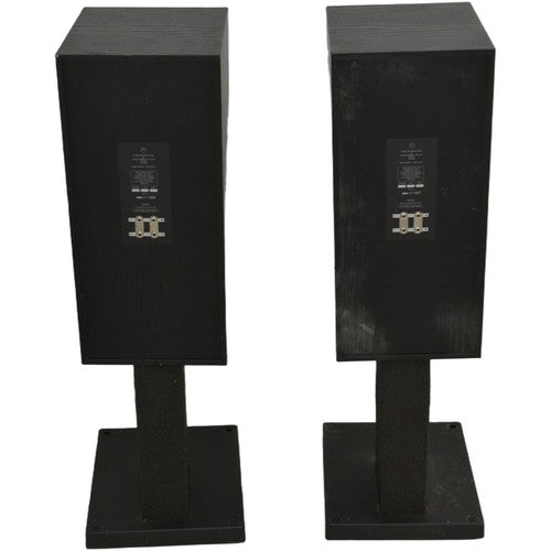 Linn Helix LS150 Stand Mount Speakers Pair Bi-Wire Black Passive HiFi - Chorlton Analogue