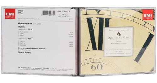 Nicholas Maw - Odyssey (2 CD Set) - Chorlton Analogue