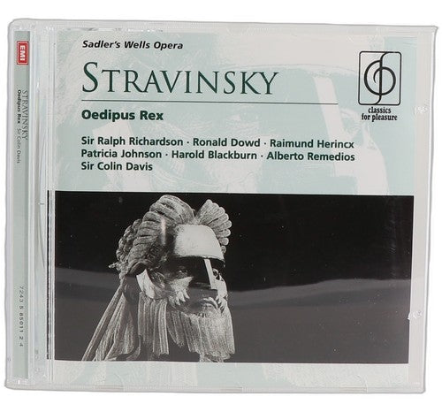 Stravinsky - Oedipus Rex - CD - Classics for Pleasure - 2003 - Sir Colin Davis