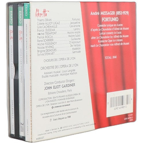 André Messager - Fortunio (2 CD Set) - Chorlton Analogue