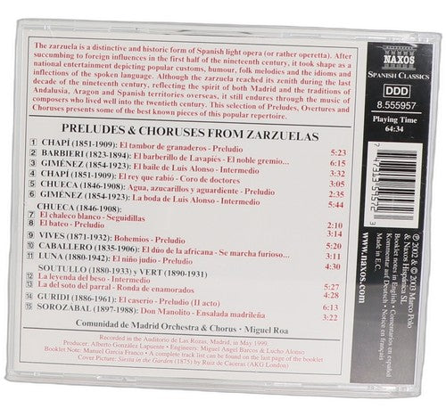 Chapí - Preludes And Choruses From Zarzuelas - CD - Naxos - 2003