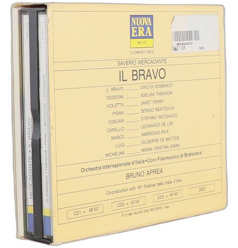 Giuseppe Saverio Mercadante - Il Bravo (3 CD Set) - Chorlton Analogue