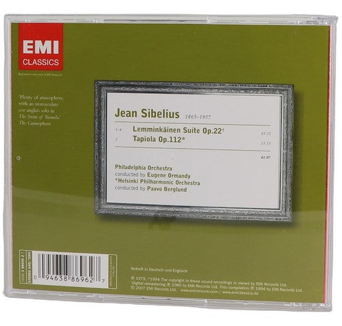 Sibelius - Lemminkäinen Suite · Tapiola - CD - EMI Classics - 2007