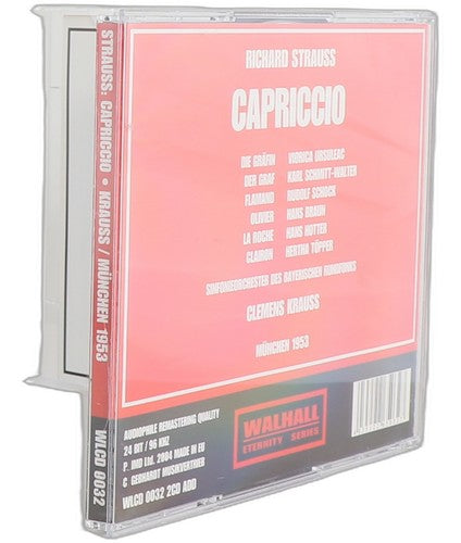 Strauss - Capriccio (München 1953) - Box Set 2 CDs - Walhall Eternity Series
