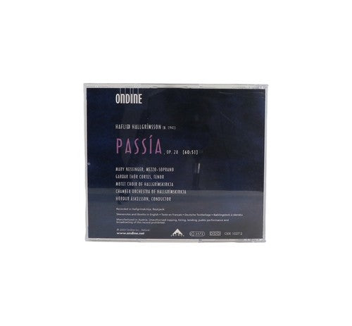 Hallgrímsson - Passía - CD - Ondine - 2004