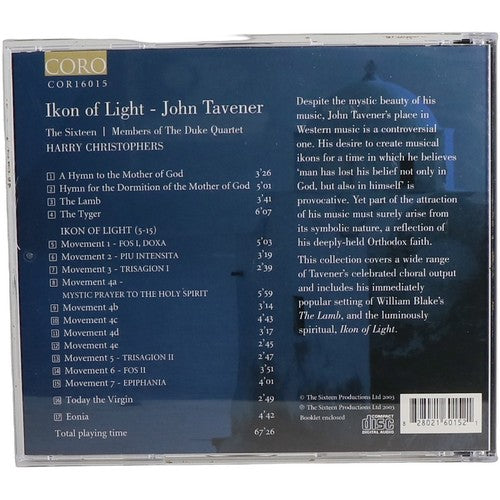 John Tavener - Ikon Of Light (CD)