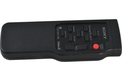 Sony RMT-708 Video8 Universal Remote Control Black Infrared VCR