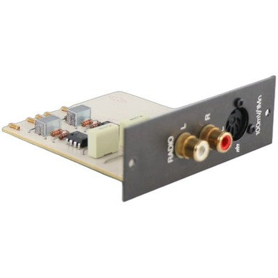Quad 44 RCA Radio Input Module 5 Pin DIN Charcoal Grey Preamp Spare - Chorlton Analogue