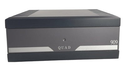 Quad 909 Power Amplifier Black Just Been Quad Serviced April 2026