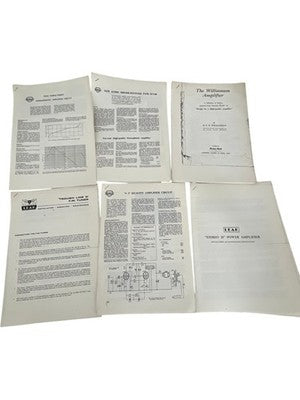 Leak Williamson Amplifier Vintage Circuit Manuals Stereo 20 Power Audio