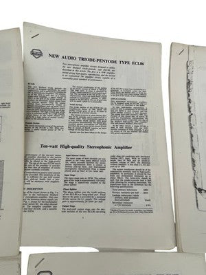 Leak Williamson Amplifier Vintage Circuit Manuals Stereo 20 Power Audio