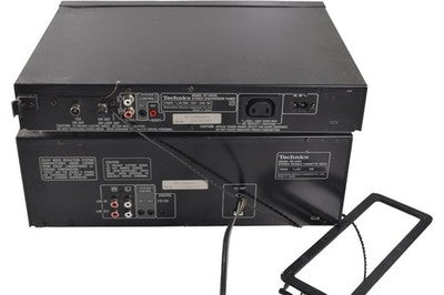 Technics ST-X302L RS-X102 Stereo Tuner Double Cassette Deck Vintage Audio RSX102
