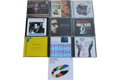 Jazz Music CD Bundle  Eric Dolphy Jan Lundgren Trio x10