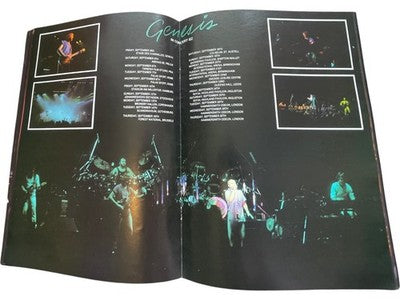 Genesis Concert Programme 1982 Rock Tour Memorabilia Collectable