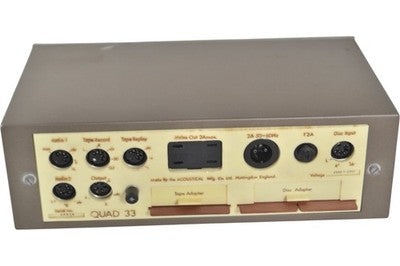 Quad 33 Pre Amplfier Vintage HIfi Tested Working Excellent