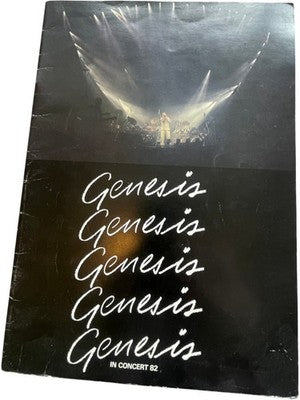 Genesis Concert Programme 1982 Rock Tour Memorabilia Collectable