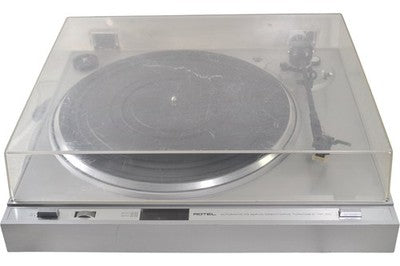 Rotel RP-510 Direct Drive Turntable Shure M55 Cartridge Vintage Record Player