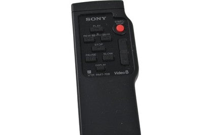 Sony RMT-708 Video8 Remote Control Black Infrared Camcorder RMT708