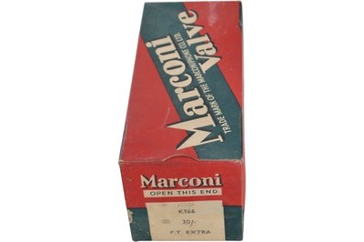 Marconi KT66 Vintage Audio Vacuum Tube Valve Tested 5.25 mA/V