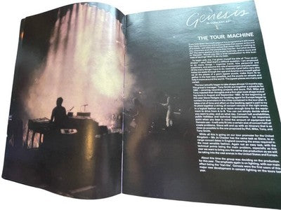 Genesis Concert Programme 1982 Rock Tour Memorabilia Collectable