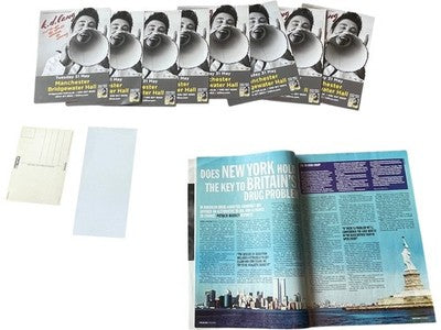 k.d. lang Music Memorabilia Flyer and Postcard Bundle 8 Pieces