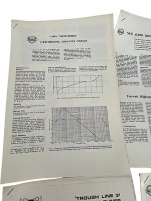 Leak Williamson Amplifier Vintage Circuit Manuals Stereo 20 Power Audio