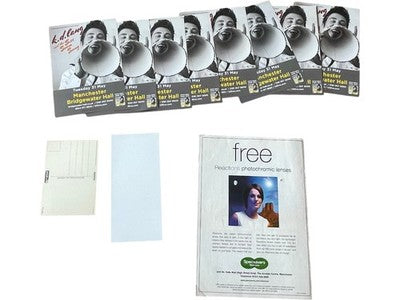 k.d. lang Music Memorabilia Flyer and Postcard Bundle 8 Pieces