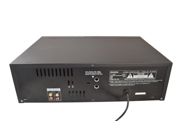 Aiwa AD-F810 Stereo Cassette Deck HX Pro 3 Head AMTS Tape Player