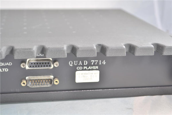 Quad 77 CD Player Pre Production Unit 14!