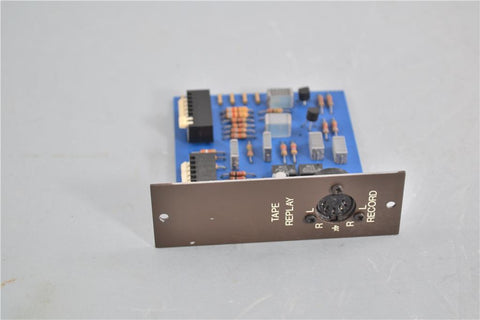 Quad 44 Tape Replay Input Module 5pin DIN M12496-3