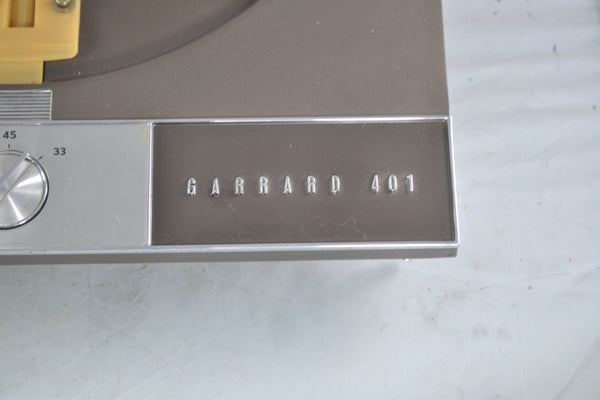 Early Garrard 401 Turntable Flush Strobe and Dual Spark Suppressor