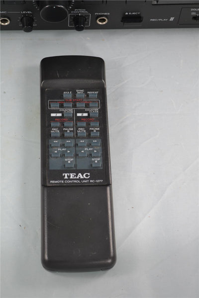 Teac W-890R Double Cassette Deck with Remote Control