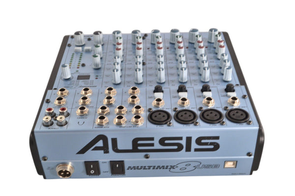AAlesis MultiMix 8 USB 8 - Channel Analog Mixer with Built - In USB Audio Interface - Chorlton Analogue