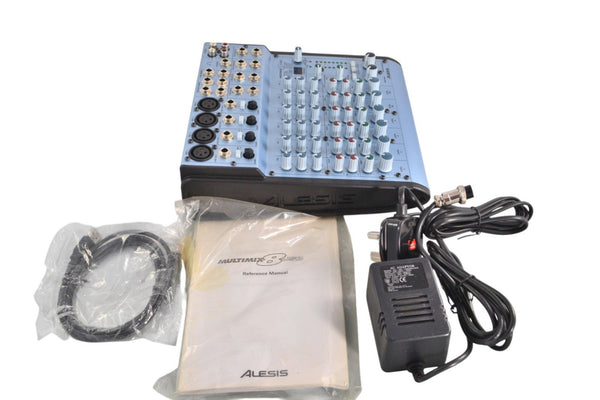 AAlesis MultiMix 8 USB 8 - Channel Analog Mixer with Built - In USB Audio Interface - Chorlton Analogue