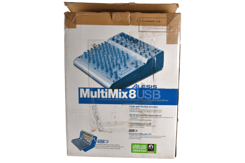 AAlesis MultiMix 8 USB 8 - Channel Analog Mixer with Built - In USB Audio Interface - Chorlton Analogue