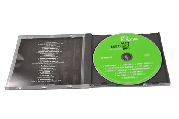 Alan Broadbent Trio - Trio in Motion CD Jazz Piano Trio [Used Very Good] - Chorlton Analogue