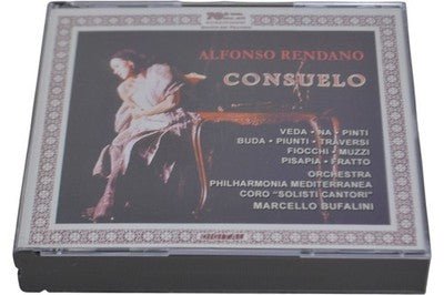 Alfonso Rendano Consuelo CD Classical Music Philharmonia Mediterranea - Chorlton Analogue