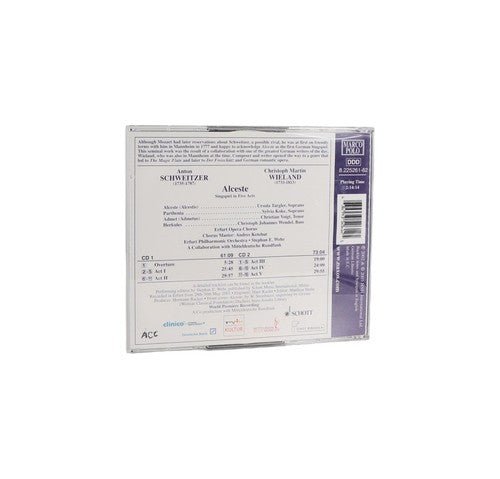 Anton Schweitzer - Alceste. Singspiel in fünf Aufzügen - Box Set 2 CDs - Chorlton Analogue