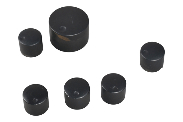 Arcam Delta 290 Knobs Volume Tone Selector Black Set - Chorlton Analogue