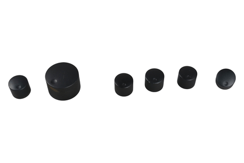 Arcam Delta 290 Knobs Volume Tone Selector Black Set - Chorlton Analogue
