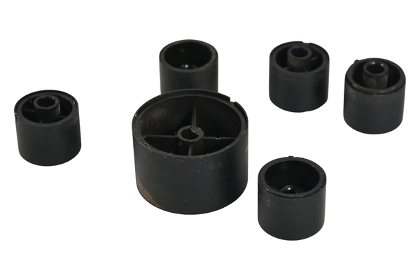 Arcam Delta 290 Knobs Volume Tone Selector Black Set - Chorlton Analogue