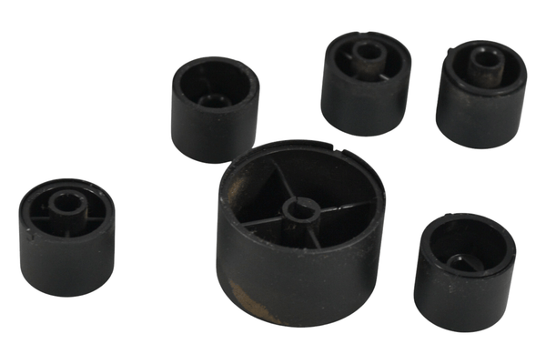 Arcam Delta 290 Knobs Volume Tone Selector Black Set - Chorlton Analogue