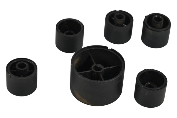 Arcam Delta 290 Knobs Volume Tone Selector Black Set - Chorlton Analogue