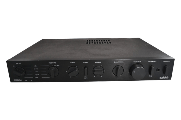 Audiolab 8000A Integrated Amplifier HiFi Stereo Amp MM MC Phono Stage - Chorlton Analogue