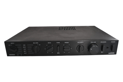 Audiolab 8000A Integrated Amplifier HiFi Stereo Amp MM MC Phono Stage - Chorlton Analogue
