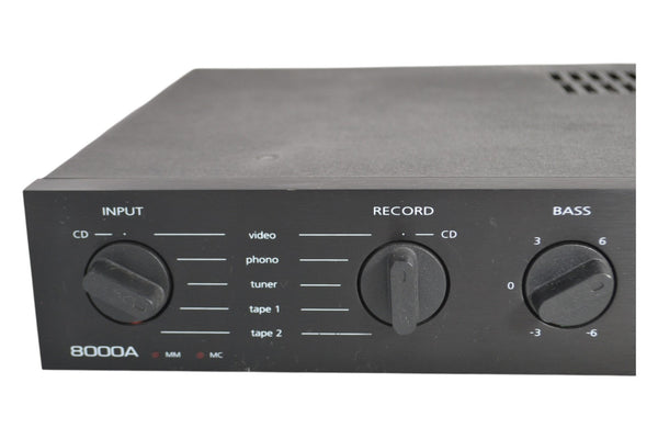 Audiolab 8000A Integrated Amplifier HiFi Stereo Amp MM MC Phono Stage - Chorlton Analogue